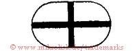 (Kreuz im Oval)