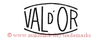 Val d'Or (im offenen Oval)