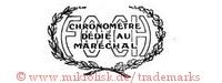 Foch / Chronometre Dedie au Marechal (im Kranz)