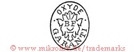 Oxyde BF Garanti (im Oval mit Form)