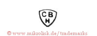 CB H (im runden Dreieck / Schild)