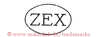 Zex (im Oval / Kreis)