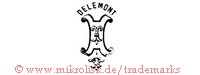 Delémont (auf Schild mit Lilie/Verzierung)