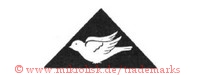 (Taube/Vogel im Dreieck)