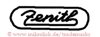 Zenith (im Oval / runden Rechteck)
