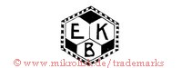 E K B (in Sechecken)