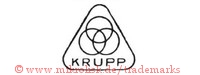 Krupp (im Dreieck mit drei Kreisen)