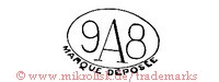 9A8 / Marque Deposee (im Oval)