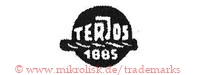 Terjos 1885 (im Kreis mit Balken)