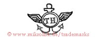 TH (in geflügelter Münze / Kreis mit Anker)
