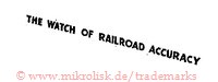 The Watch of Railroad Accuracy