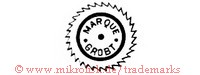 Marque Grobt (im Zackenrad/Kreis)