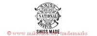Swiss National Watch / Swiss Made (auf Banner / Wappen)