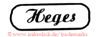 Heges (im Oval/Rechteck)