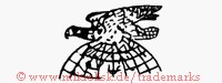 (Vogel auf Globus / Adler? Rebhuhn?)