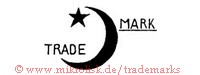 Trade Mark (mit Mondsichel und Stern)