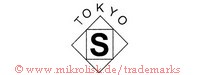 Tokyo S (im Quadrat in Raute)