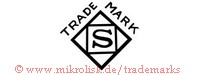 Trade Mark / S (im Quadrat in Raute)