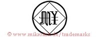 MY (in Raute im Kreis)