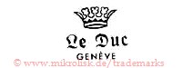 Le Duc / Geneve (mit Krone)