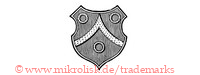 (Schild mit drei Kreisen und einem Winkel)