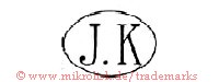 J.K. (im Oval)