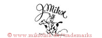 J. Mikx (mit Pferd, Reiter und Lasso)