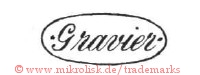 Gravier (im Oval mit 2 Sternen)