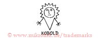 Kobold (mit Gesicht / Sonne, Dreieck, Armen)