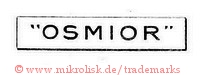Osimor (im Rechteck)