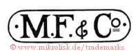 M.F. & Co. (in runder Form / Rechteck) | MF&Co