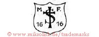 M. F. / ST / 16 16 (im Schild mit Kreuz) | mf s 1816 t ts st