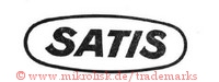 Satis (im runden Rechteck/Oval/Form)