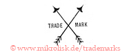Trade Mark (mit zwei Pfeilen überkreuz) | pfeilkreuz
