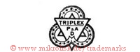 Triplex / P & A / D (im Dreieck mit Kreisen)