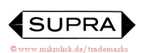 Supra (im Sechseck / Rechteck mit Spitzen)