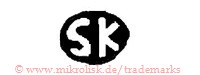 SK (im Oval/Kreis)