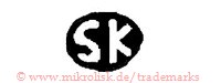 SK (im Oval/Kreis)