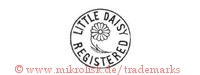 Little Daisy / Registered (mit Blume im Kreis)