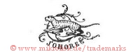 Johore (mit Tiger und Verzierung/Zweigen)