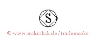 S (in Raute im Kreis)