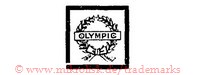 Olympic (im Quadrat mit Kranz und Banner)