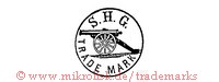 S.H.G. / Trade Mark (im Kreis mit Kanone)