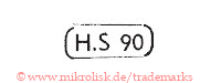 H.S 90 (im Rechteck)