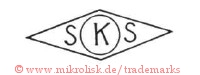 S K S (in Raute mit Kreis)