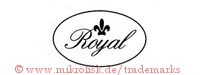 Royal (mit Krone / Lilienblatt im Oval)