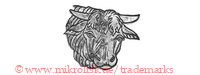 (Bullenkopf / Rind / Ochse / Bison)