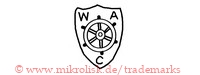W A C (im Schild/Wappen mit Steuerrad)