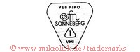 VEB Piko FM Sonneberg 1 (im abgerundeten Dreieck)