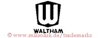 W Waltham (im Schild)